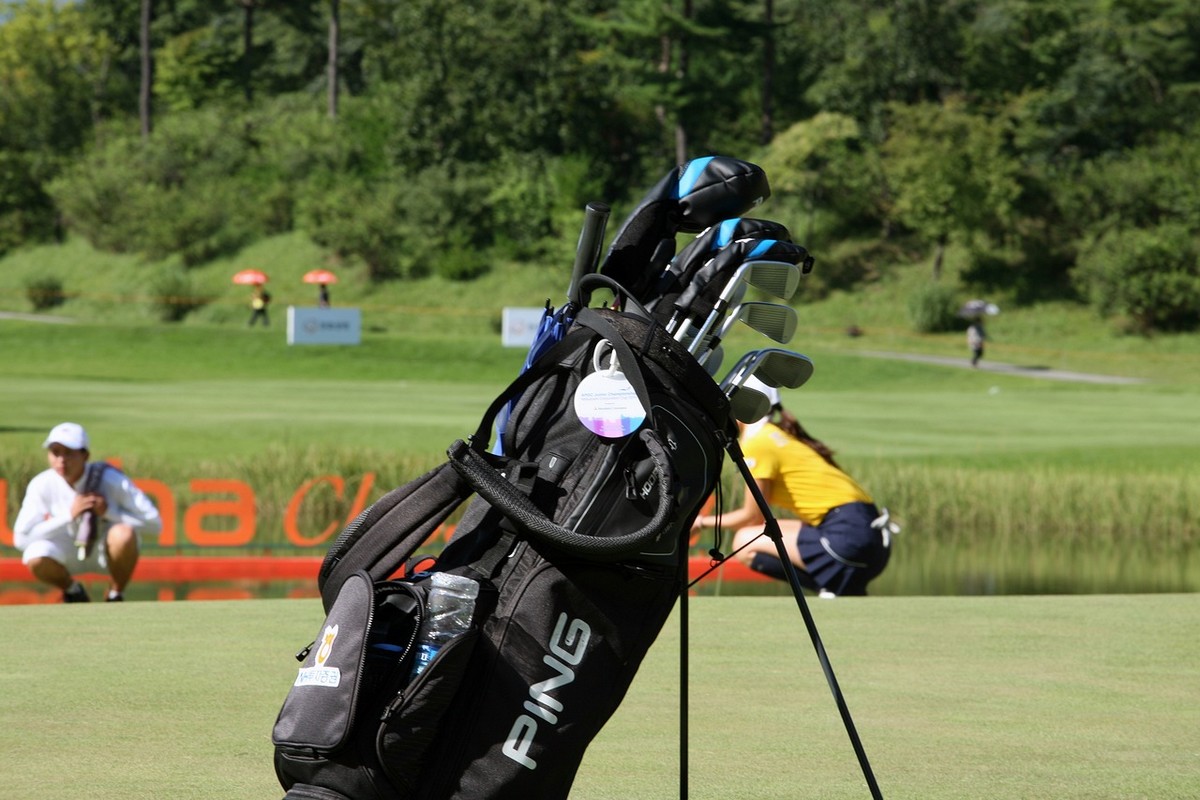 sac de golf trépied