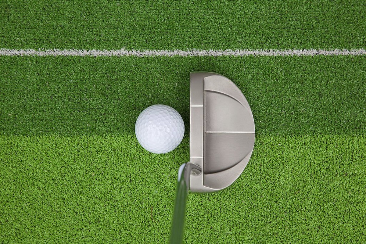 tapis de putting de golf