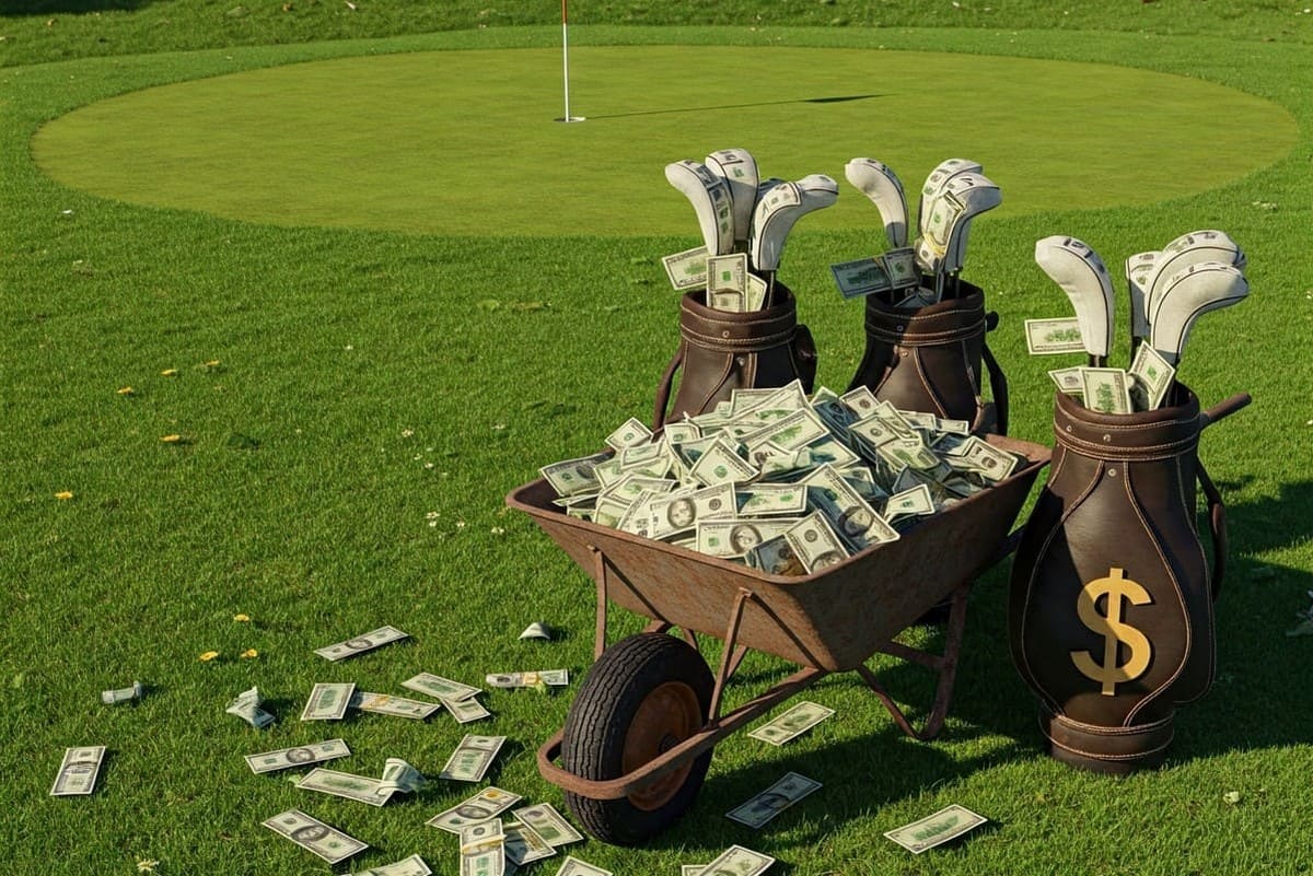 Ils ont déjà brûlé 4,5 milliards de dollars : un pari fou qui pourrait réécrire l’histoire du golf... ou la ruiner