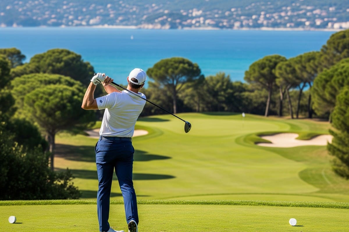 Ce golf en France impressionne par sa vue spectaculaire entre Méditerranée, pinèdes et montagnes rouges