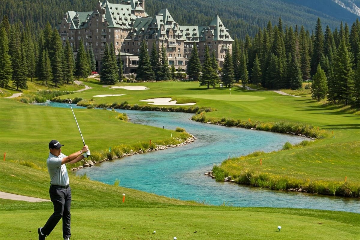 Ce parcours de golf fait rêver : rivières turquoise et forêts profondes comme jamais vues en France