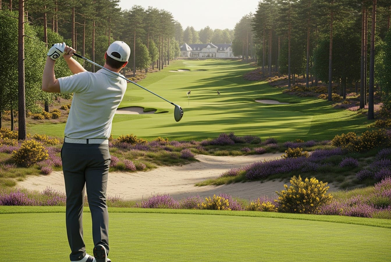 Golf de Morfontaine : Un parcours d’exception qui allie stratégie pure, bruyères ondulantes et fairways dessinés comme des œuvres d’art