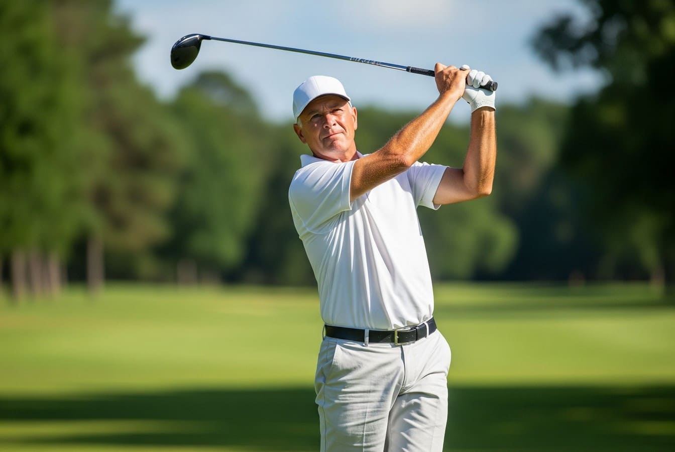 Ne continuez pas le golf après 50 ans sans avoir testé ces 5 exercices essentiels