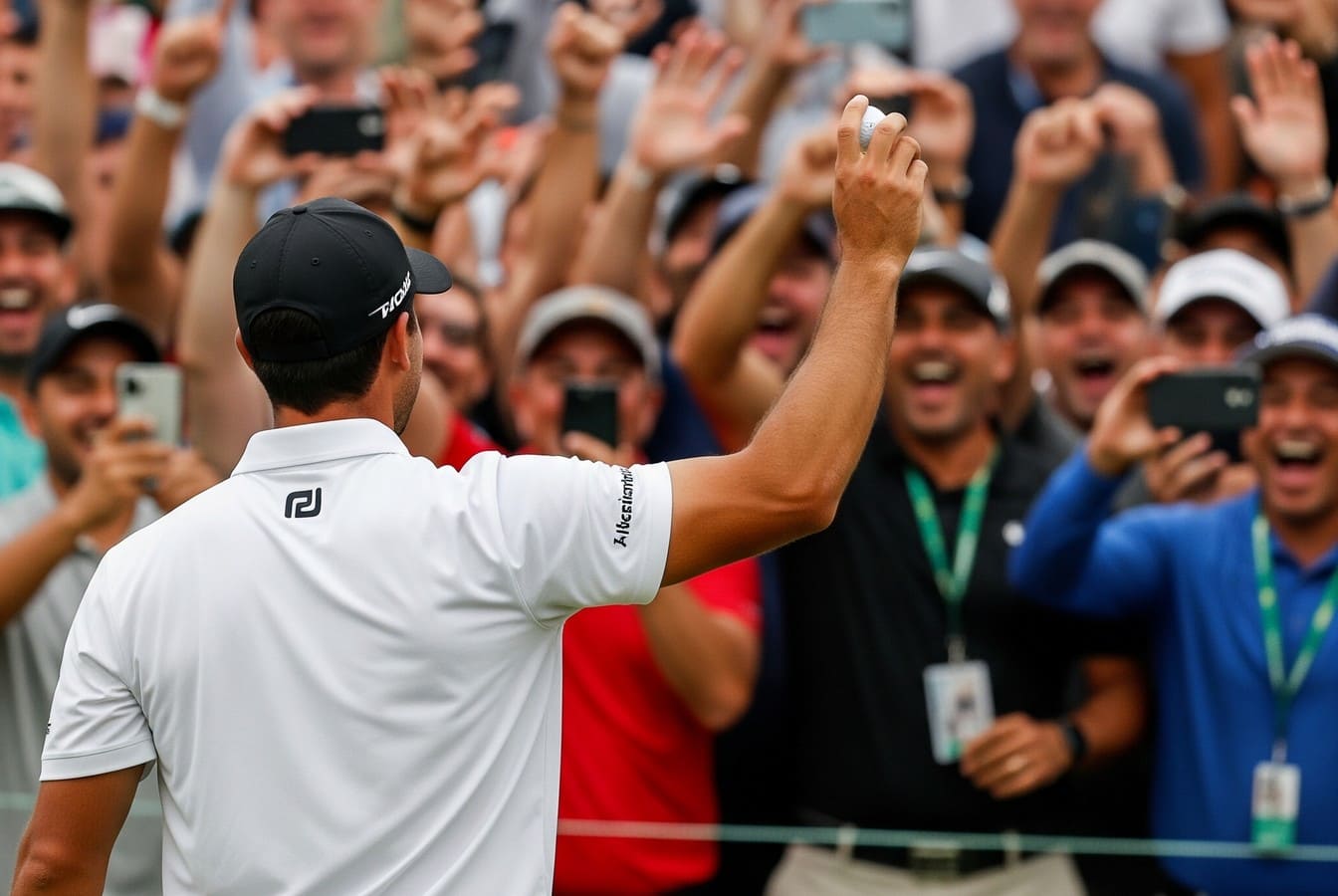 Il claque un 66 monumental, égalise un record et prend les commandes de l’U.S. Open 2025