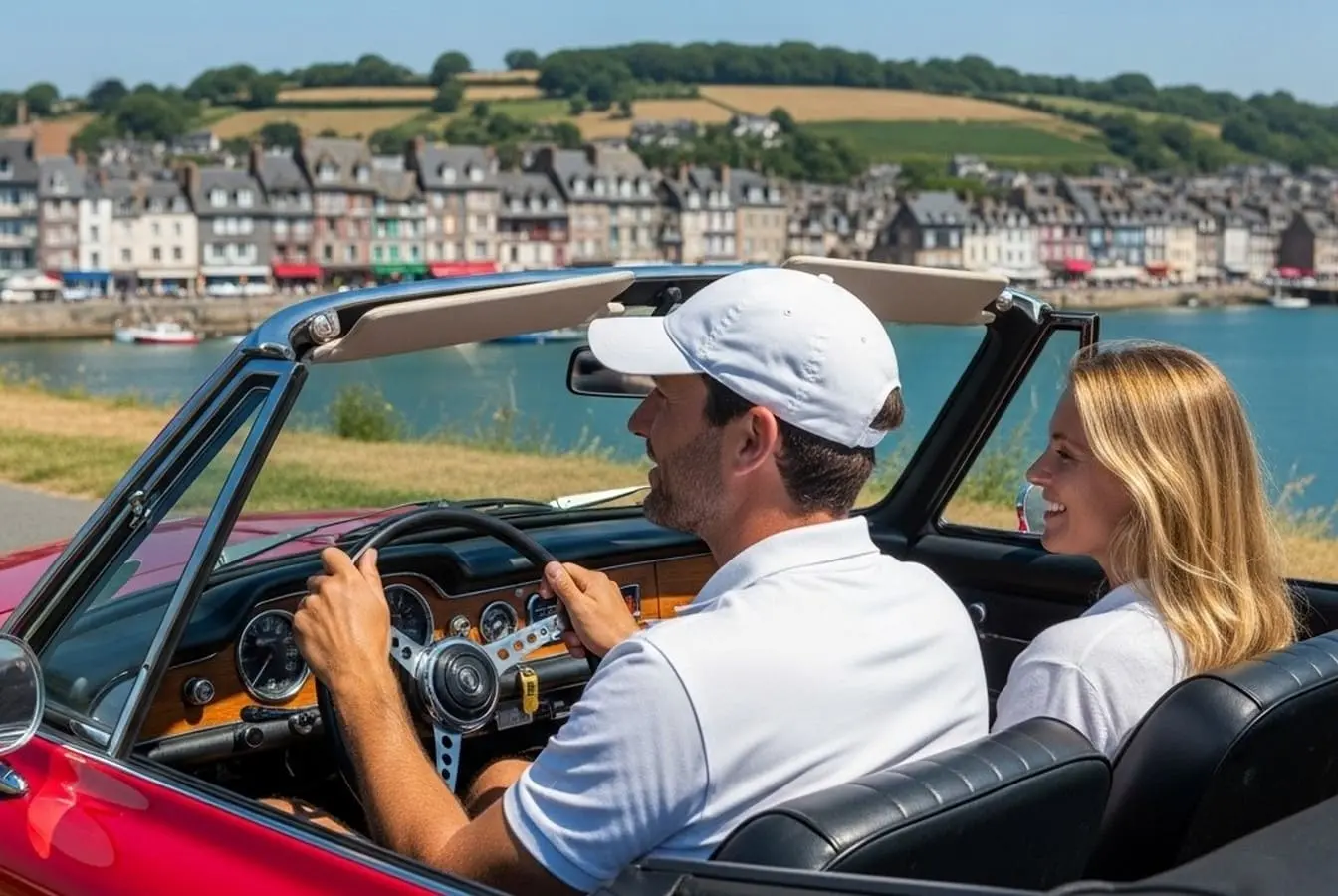 À moins de 15 min du golf, ce village au port de carte postale proche de Deauville dégage une magie rare