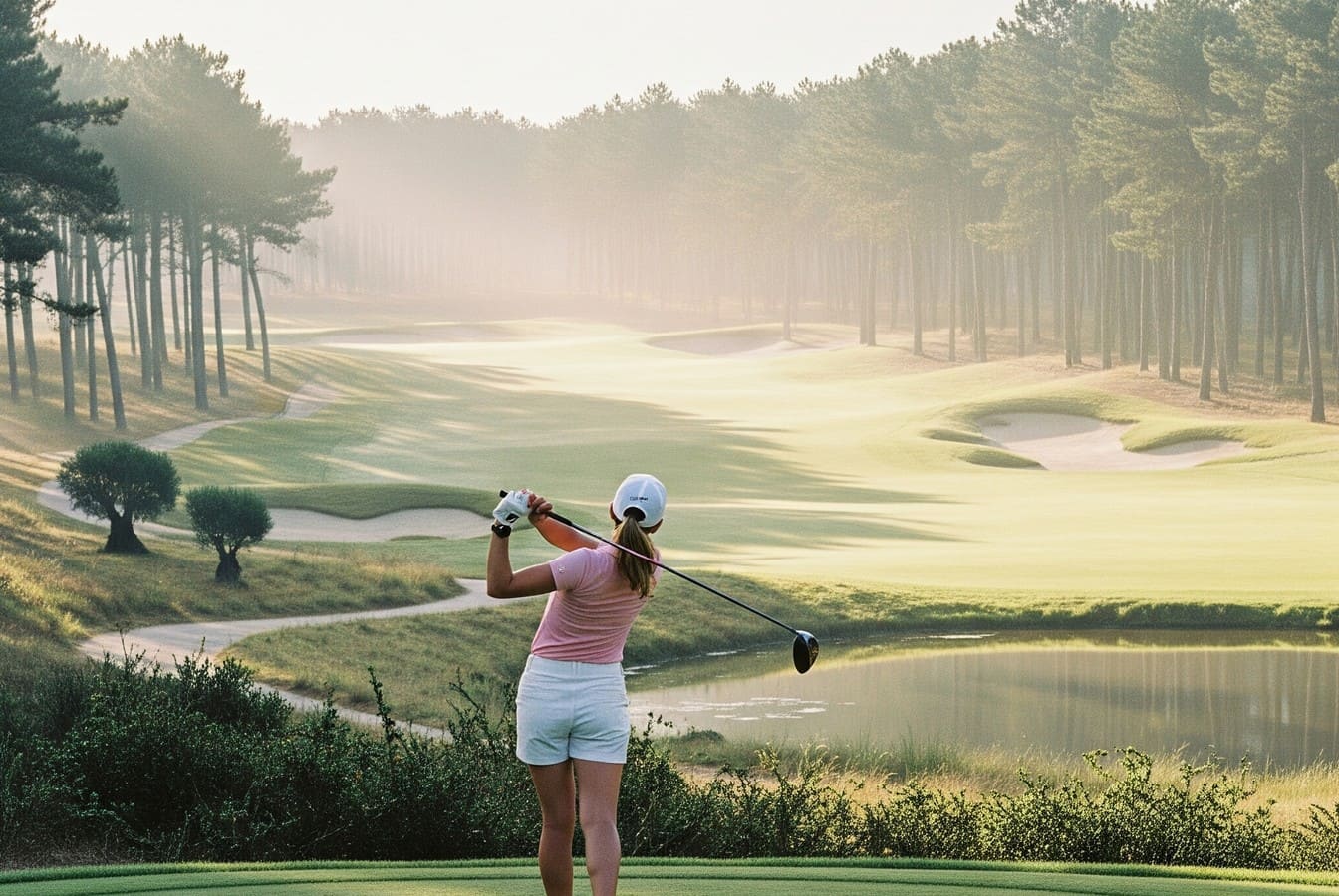Golf de Seignosse : Un parcours exigeant entre arbres majestueux, greens suspendus et silences profonds va vous hanter