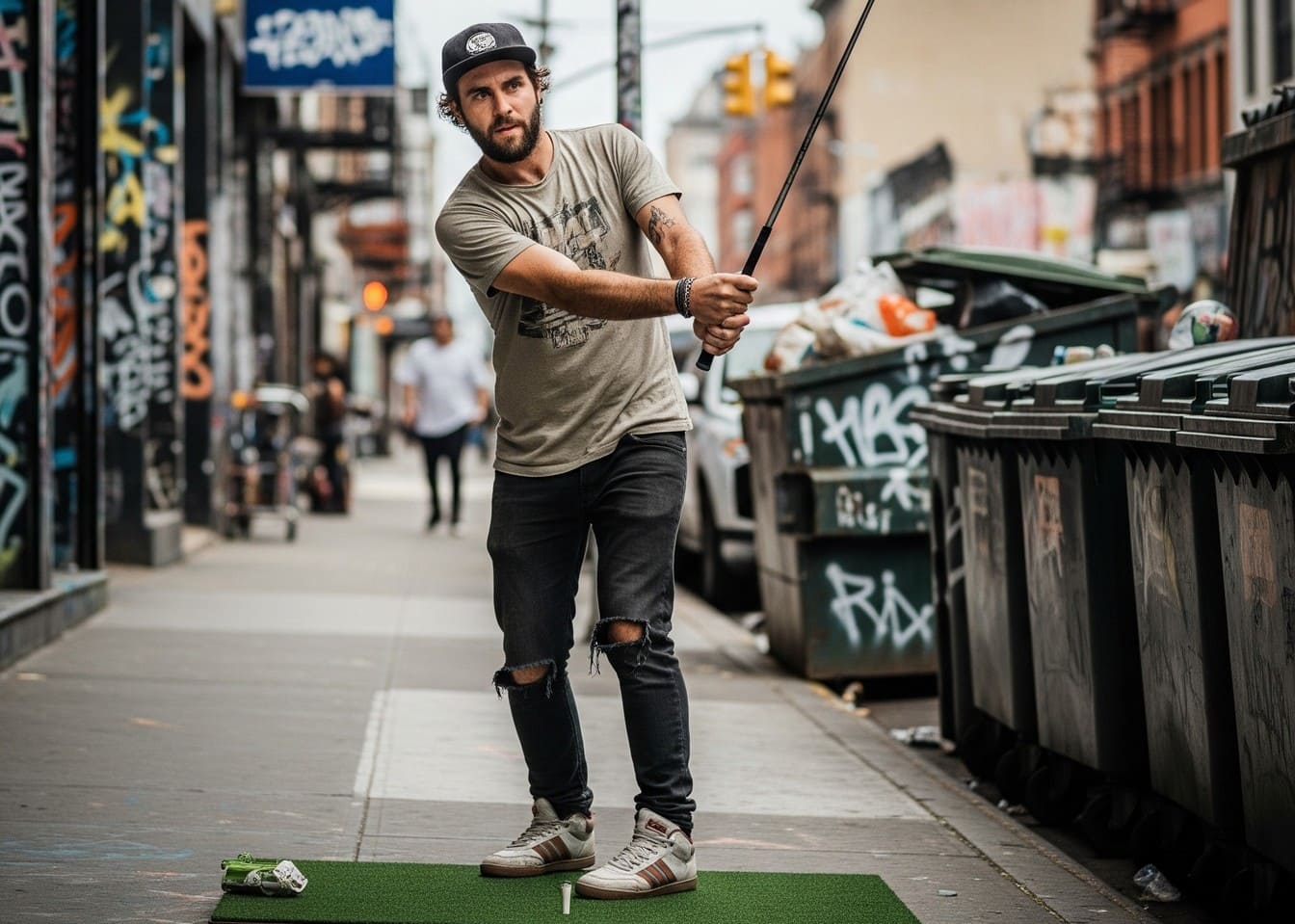 Ils jouent au golf dans la rue : le Street Golf séduit la planète et casse les codes