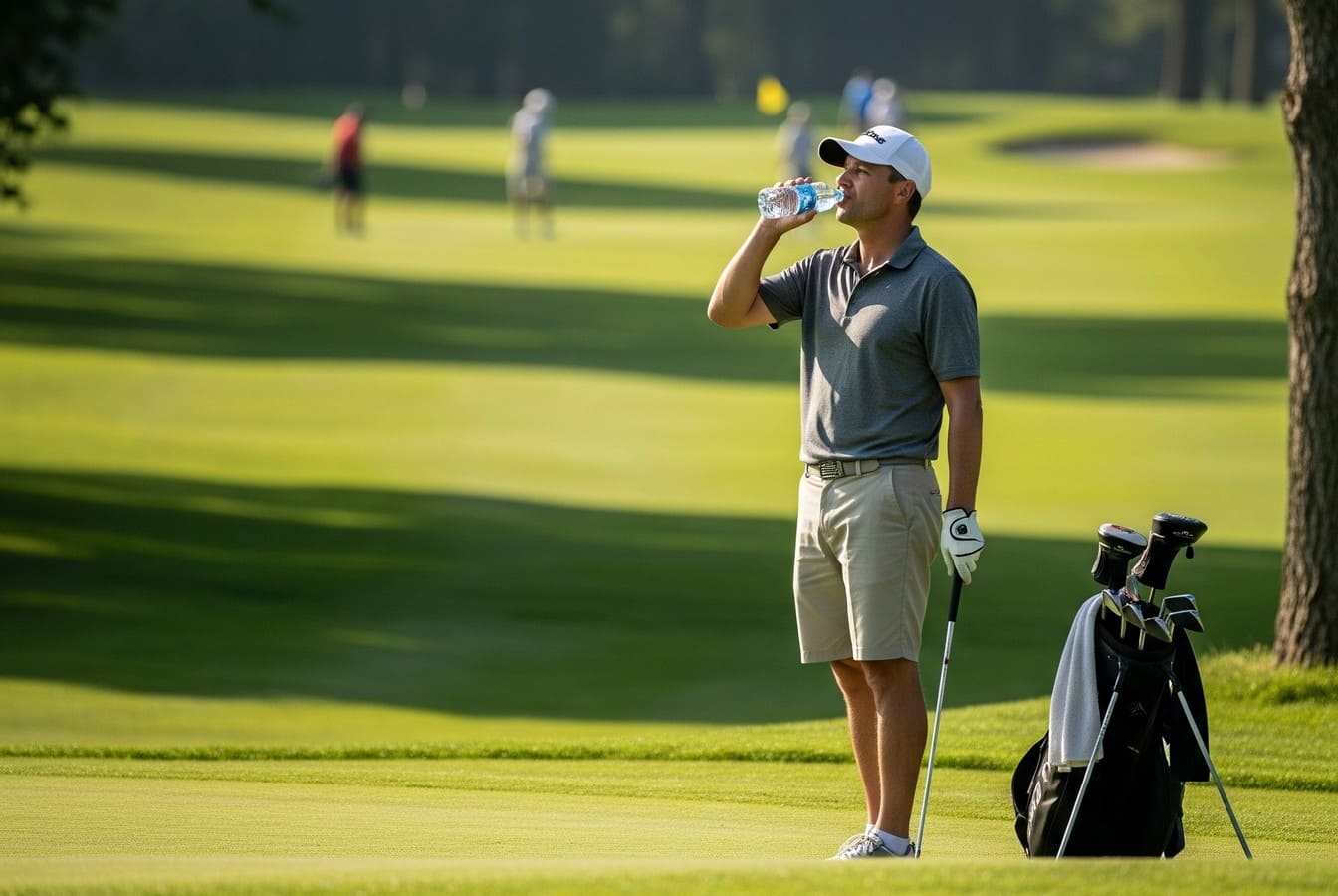 Croyez-le ou non, s’hydrater vraiment au golf évite des coups ratés totalement ridicules