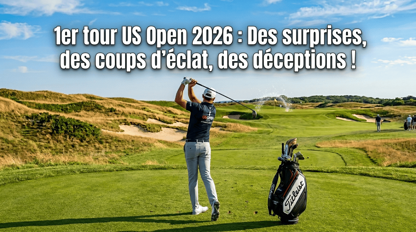 US Open 2026 : Clark en mode patron, DeChambeau de retour, Scheffler et Coussaud au fond du classement