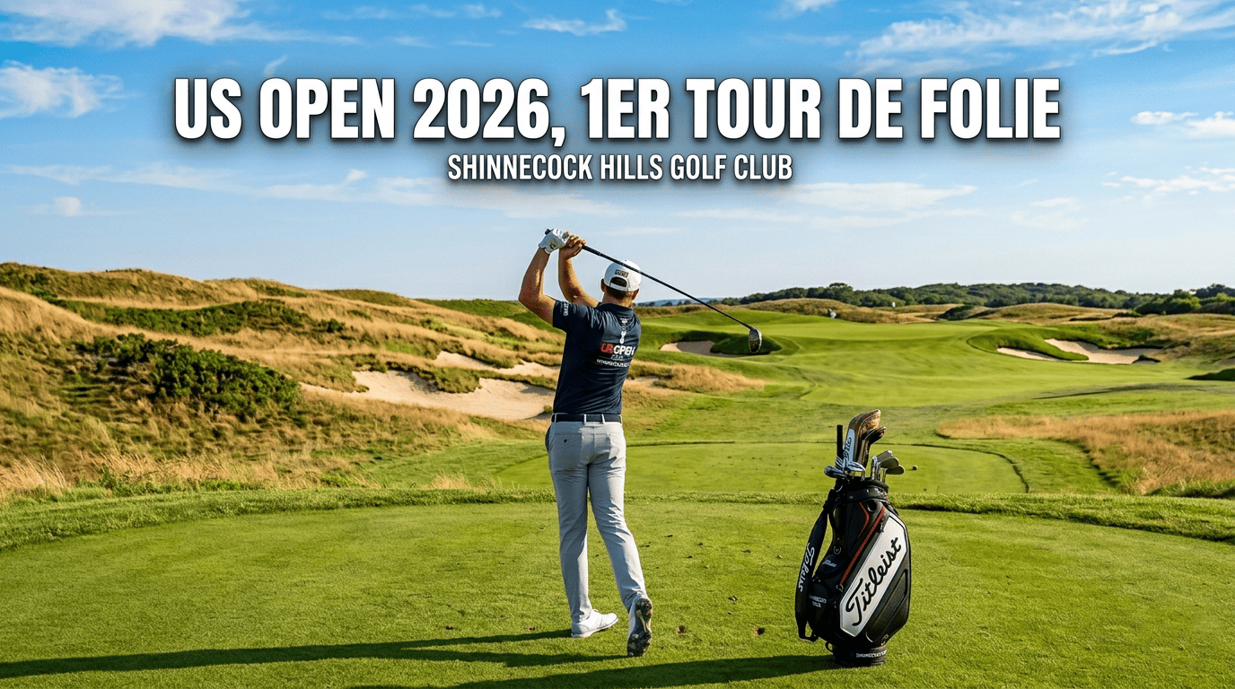 US Open 2026 : journée de folie à Shinnecock, entre la domination de Clark et la blessure de Day