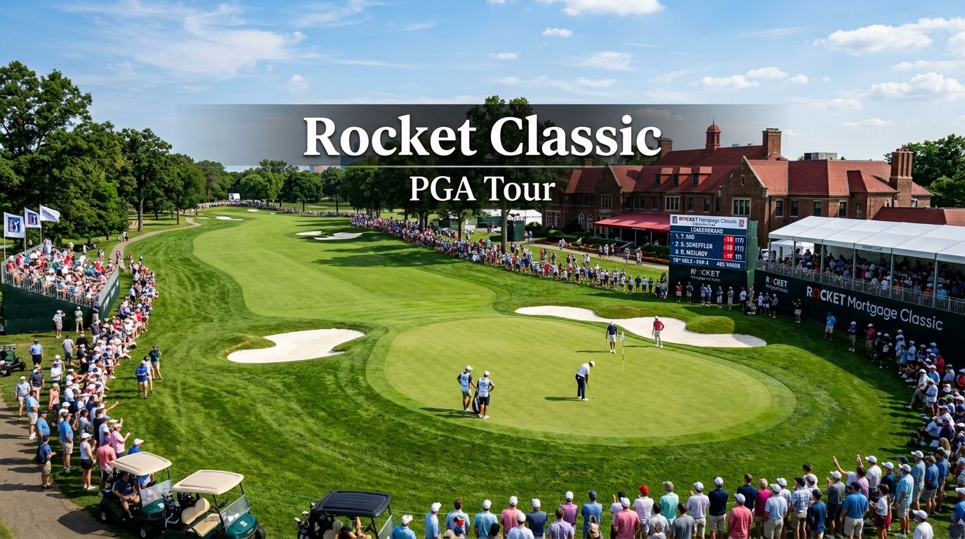 Rocket Classic 2026 : ce que le Detroit Golf Club vaut vraiment comme terrain de compétition
